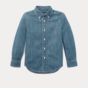 Polo Ralph Lauren Boys Denim Shirt (Long Sleeve)